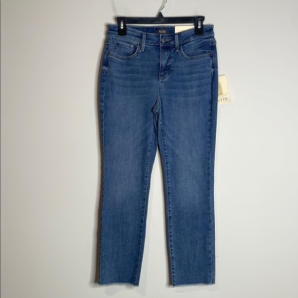 NYDJ |  Women's Sheri Slim Ankle Frey Jeans LiftXTuck in Rockie Size 2 NWT - Picture 1 of 8